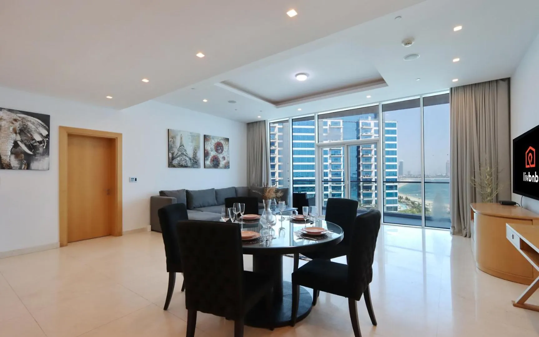 Livbnb Suites - 1Br With Sea View & Beach Access Dubaj Spojené arabské emiráty